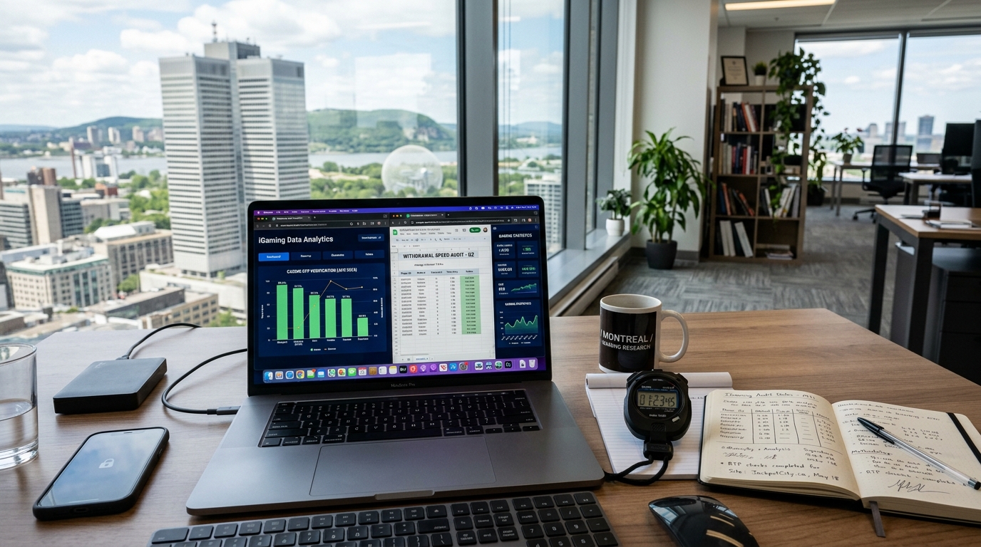 Marc-André Fortin iGaming analytics audit workspace in Montreal